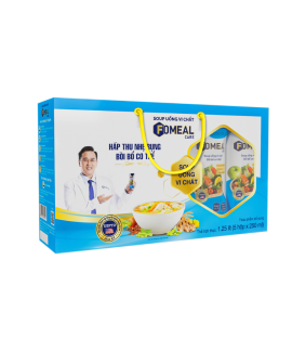 Hộp Quà Tặng 5 hộp Fomeal Care<br>Soup uống vi chất hấp thu mới