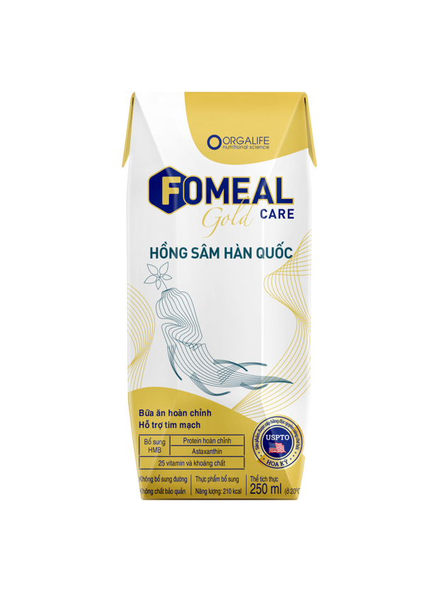 Fomeal Care Gold<br>Soup uống Hồng sâm Hàn Quốc<br>250 ml