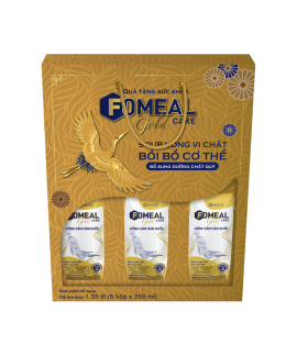 Hộp quà Fomeal Care Gold<br>Soup uống Hồng Sâm Hàn Quốc
